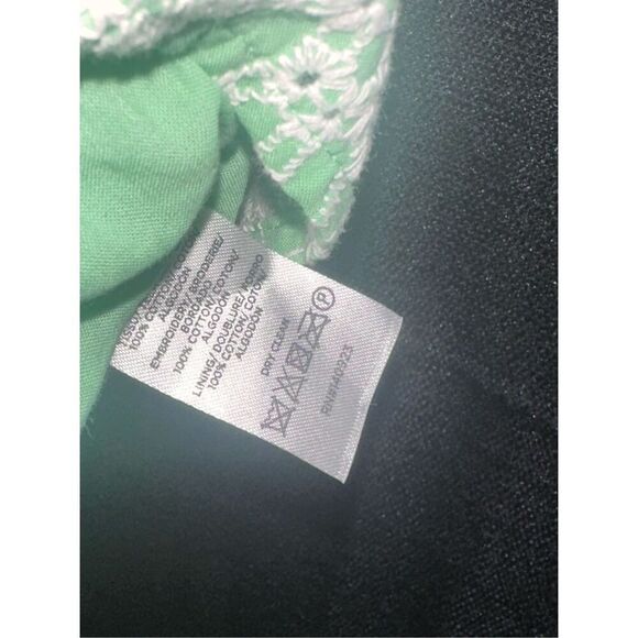 NEW WITH TAGS LOFT Eyelet Ruffle Square Neck Tank Top Blouse Size XL - Picture 9 of 9